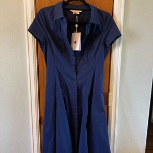 Gal Meets Glam NWT Size 6P dress Navy